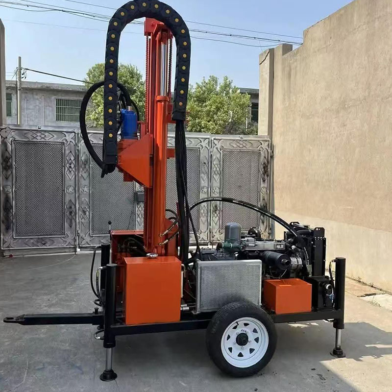 ZZ300 Trailer-type Water Well Drilling Rig