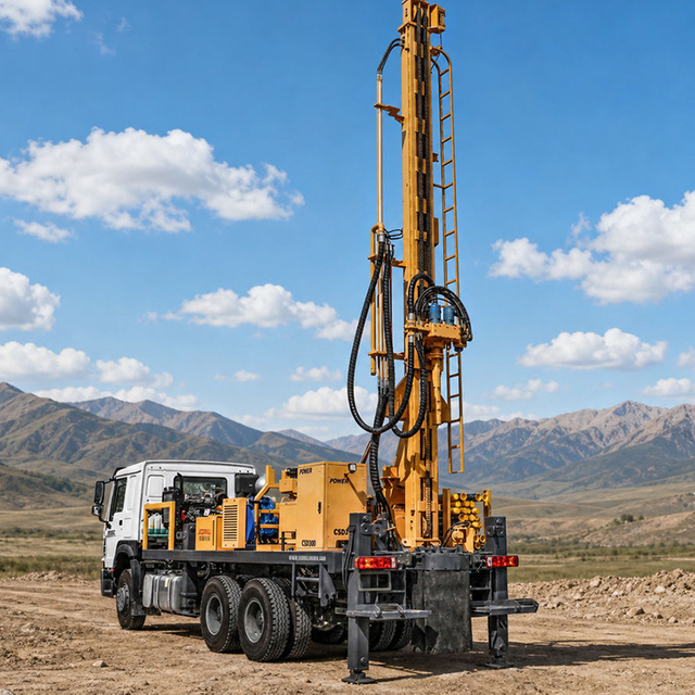 800m Truck‑mounted Water Well Drilling Rig