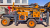 200m wheeled Water Well Drilling Rig for Farm