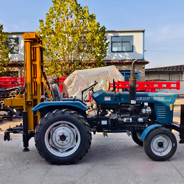 Tractor-mounted Water Well Drilling Rig