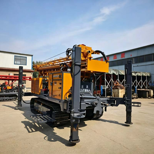 800m Crawler Type Water Well Drilling Rig