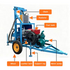 200m Wheel Mounted Water Well Drilling Rig for Farm & Village