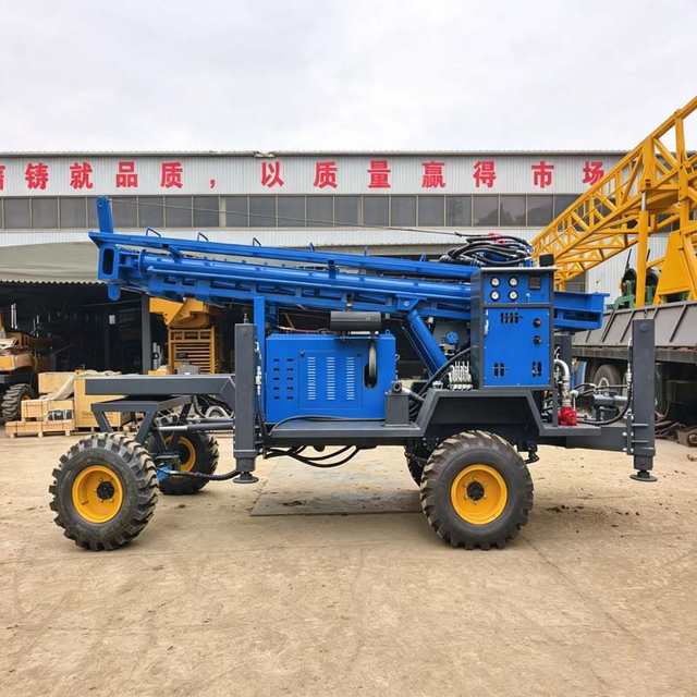 400m Wheel‑mounted Water Well Drilling Rig
